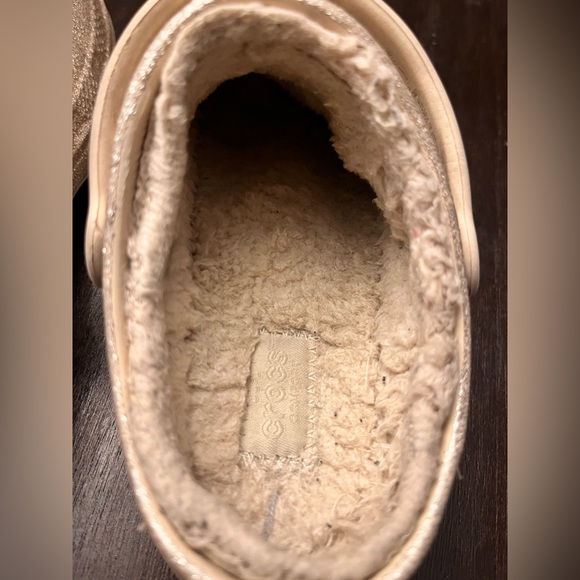 Crocs Kids Classic Clog - glitter beige - Picture 8 of 10